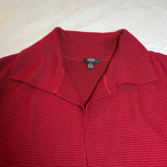 Alfani Wool Blend Knit Open Front Cardigan with Waist Tie Size Petite Small Cozy - Picture 3 of 8